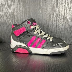 Adidas Shoes Adidas Neo Black Pink Sneaker Size 5y Poshmark